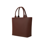 Maroon Textured Tote Bag