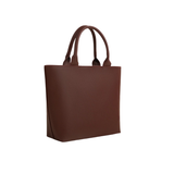 Maroon Textured Tote Bag