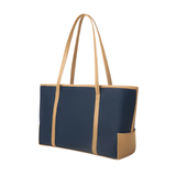 Navy Two-Tone Tote Bag