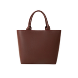 Maroon Textured Tote Bag